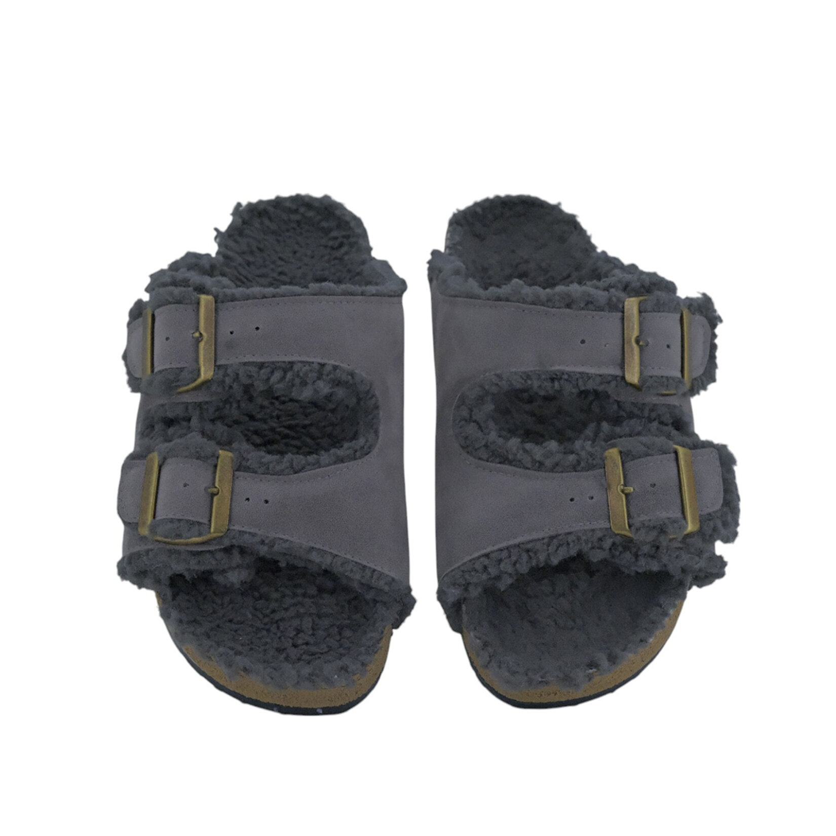 Chirpy Drew-g Kadın Gri Terlik 36-41 - Görsel 3