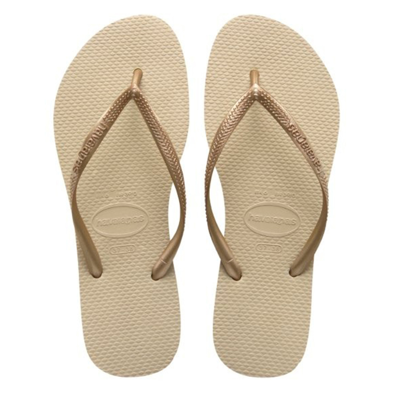 Havaianas Slim Light Golden 39/40 - Görsel 1