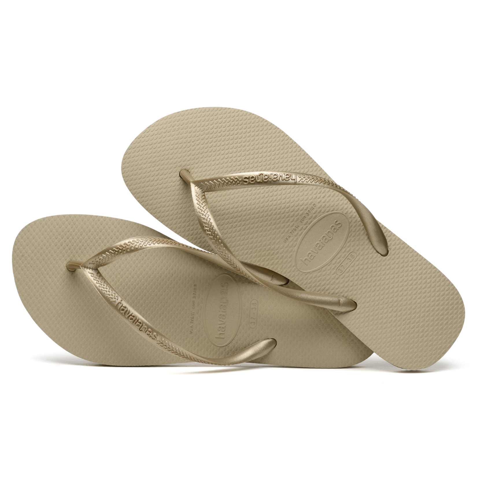 Havaianas Slim Light Golden 39/40 - Görsel 2