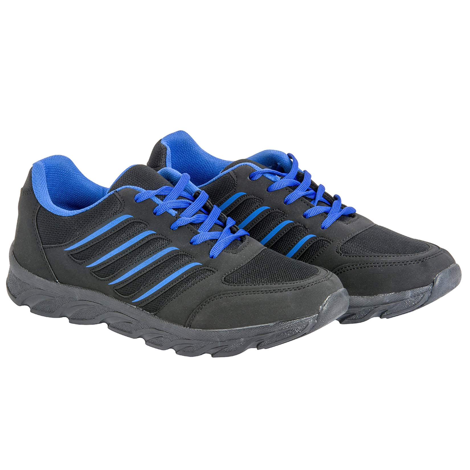 Phix Spor Ayakkabı Siyah / Mavi 40-44 K18-19