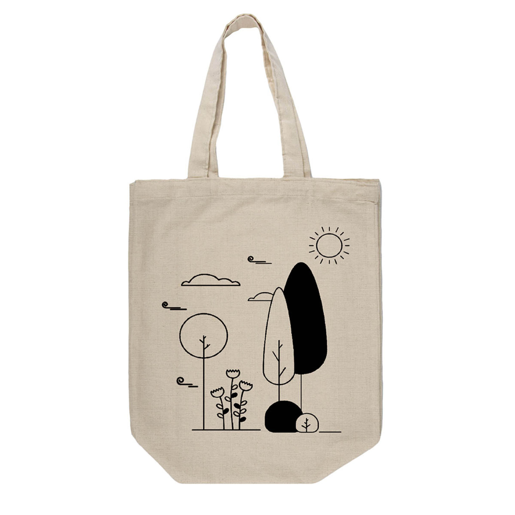 Tivoli Kanvas Alışveriş Çantası 39 x 33 x 10 Cm