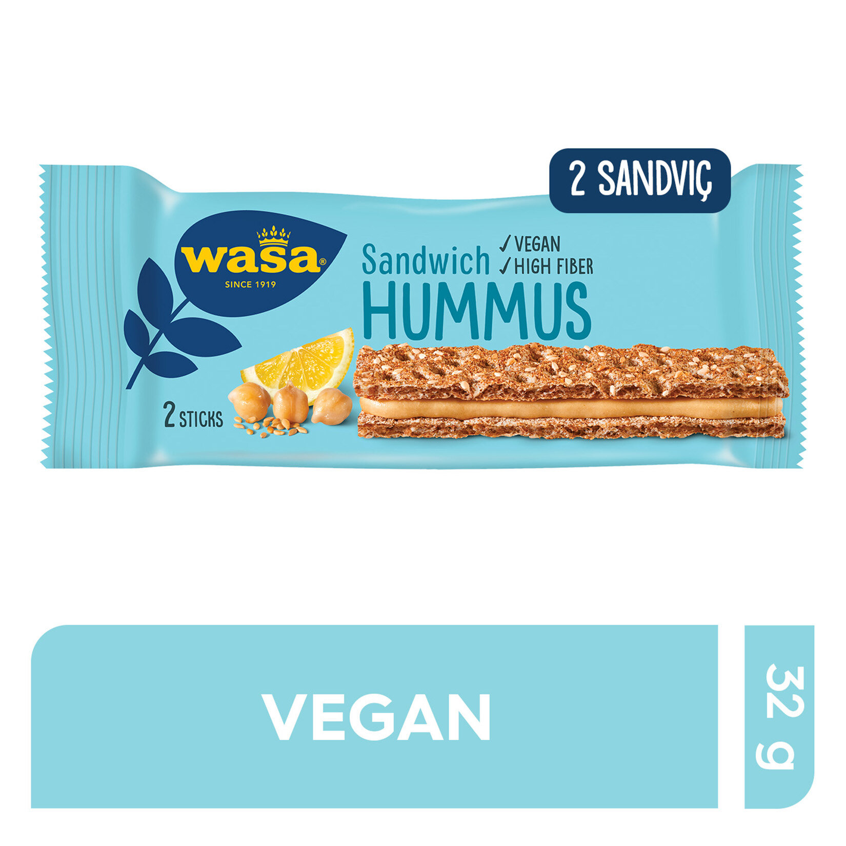 Wasa Humuslu Sandviç (Hummus Sandwich) 32 G - Görsel 2