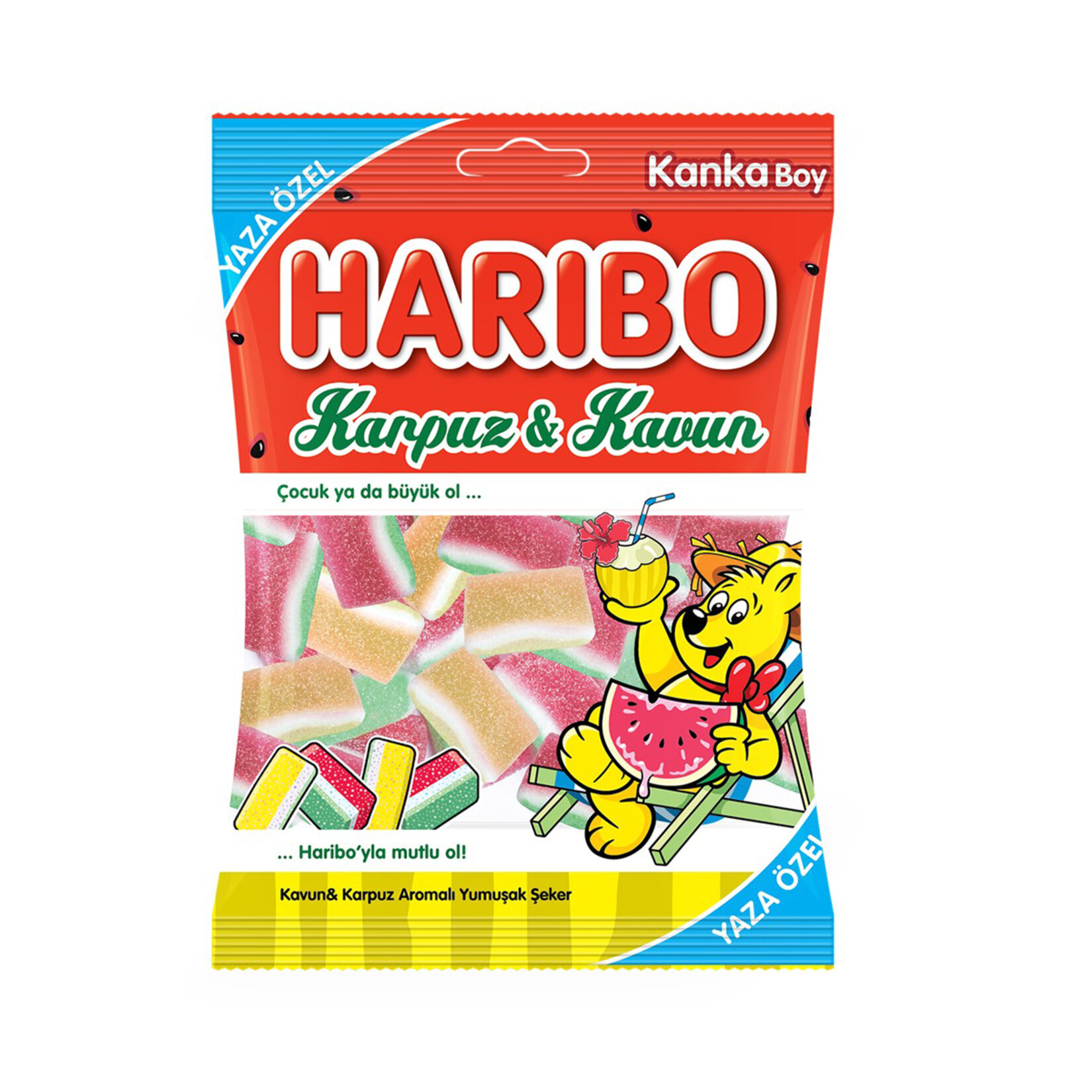 Haribo Kavun Karpuz Aromalı Yumuşak Şekerleme 80 G