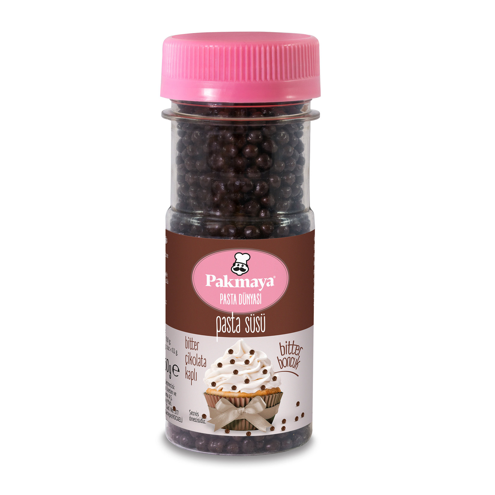 Pakmaya Bitter Çikolata Kaplı Pirinç Patlağı 50 G