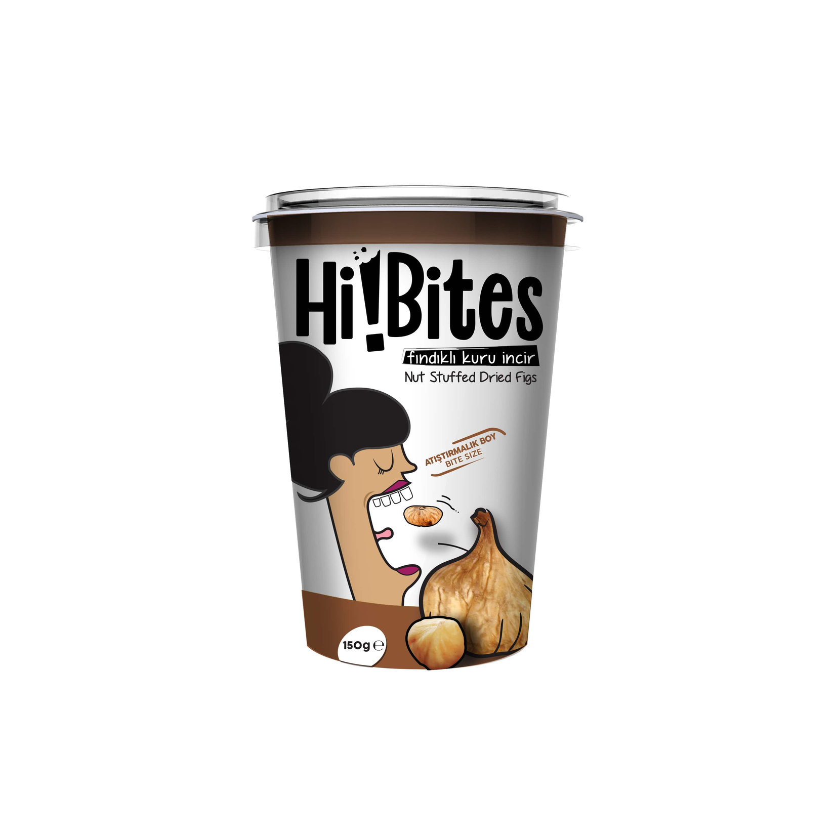Hi!Bites Fındıklı Kuru İncir 150 G