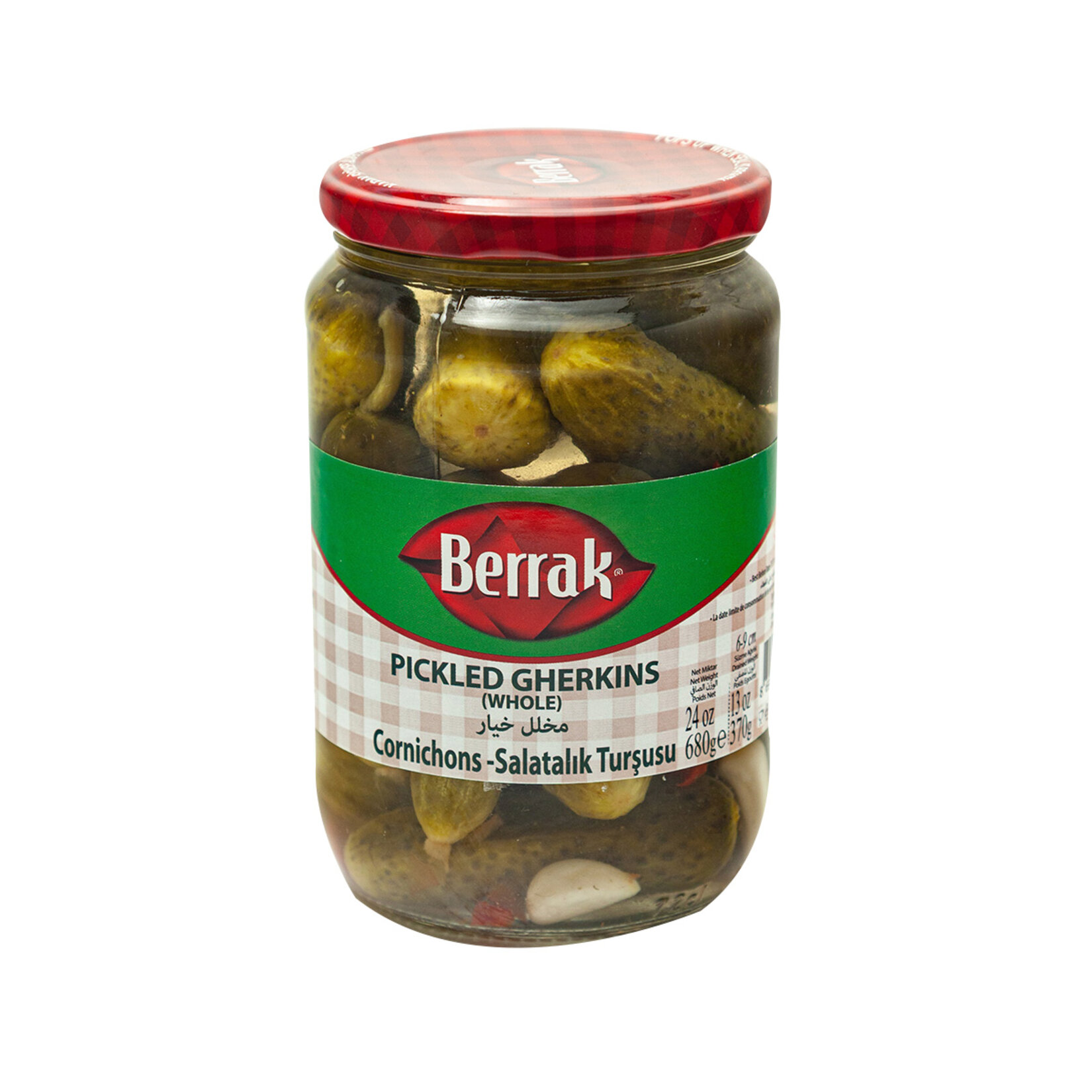 Berrak Salatalık Turşusu No:2 680 G