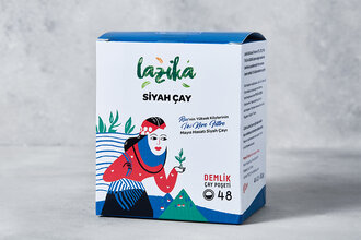 Siyah Çay Demlik Poşet 48'li