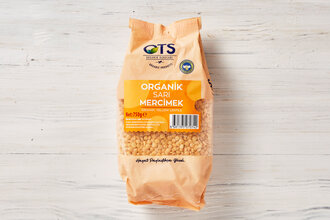 Organik Sarı Mercimek 750 g