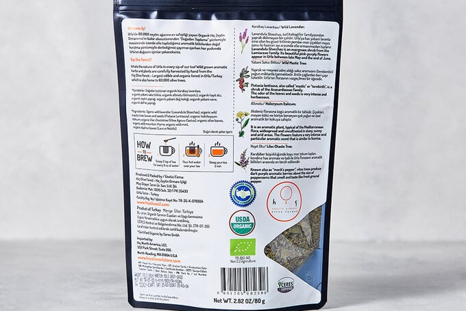 Organik Zeytin Ormanı Çayı 80 g