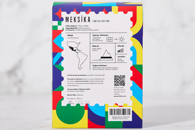 Filtre Kahve (Meksika Limited Harvest) 250 g