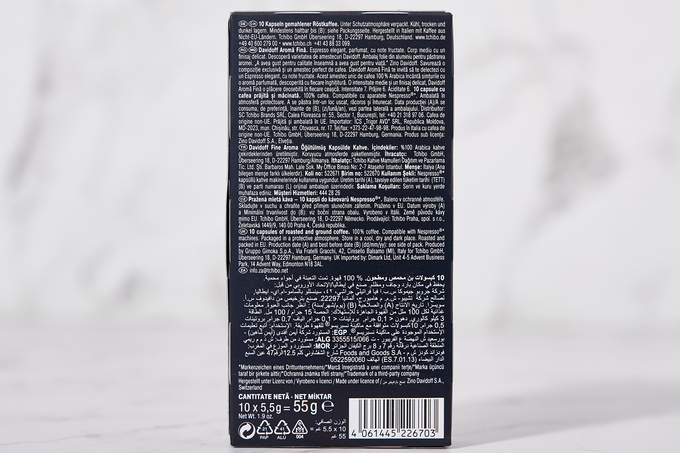 Fine Aroma Espresso Kapsül Kahve 10'lu 55 g