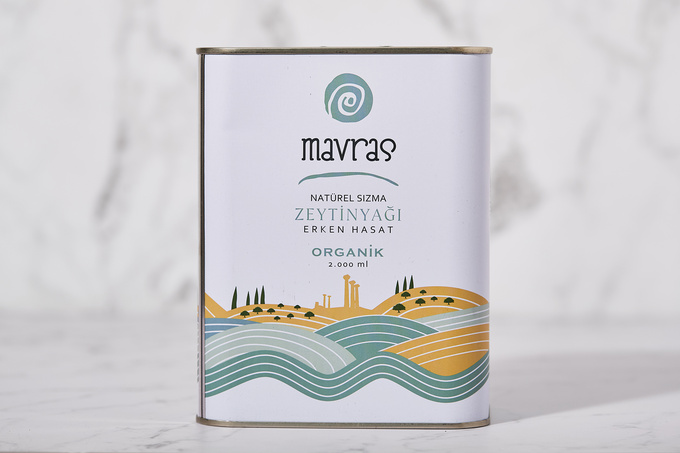Organik Sızma Zeytinyağı (Soğuk Baskı - Erken Hasat) 2 L