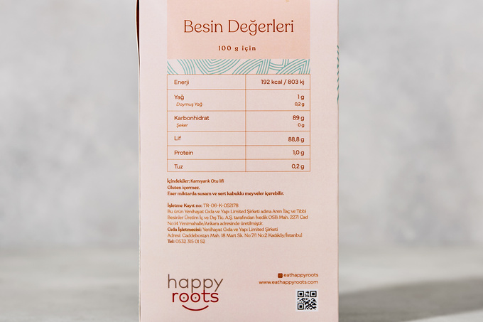 Karnıyarık Otu Lifi (Glütensiz) 200 g