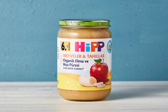 Organik Elma ve Muz Püresi 190 g