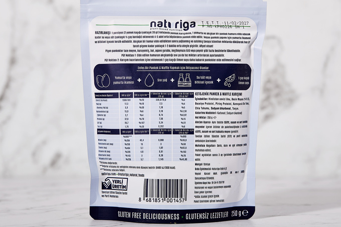 Ketojenik Pankek Karışımı 250 g