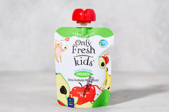 Organik Elma-Avokado-Muz Püresi (Kids) 90 g