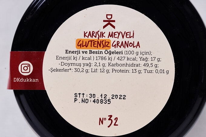Karışık Meyveli Granola 300 g
