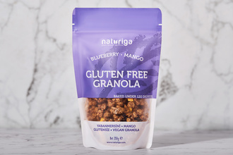 Glutensiz Granola (Yaban Mersini, Mango)