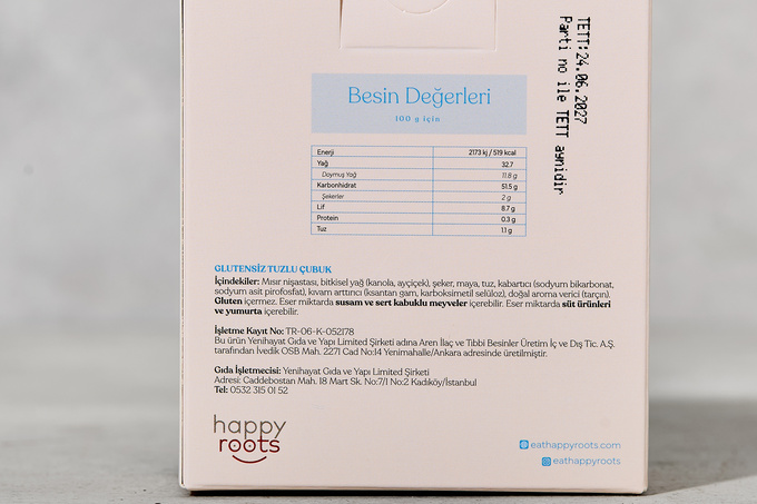Glutensiz Grissini 50 g
