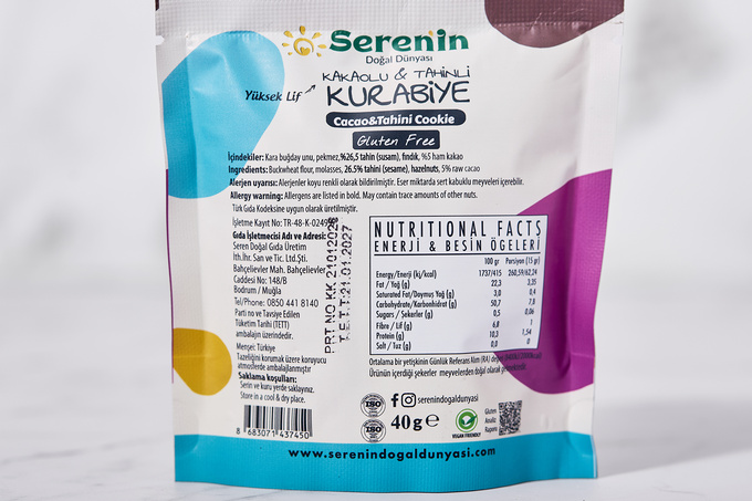 Kakaolu & Tahinli Kurabiye 40 g