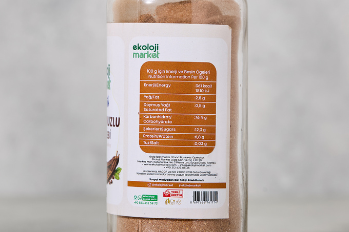 Organik Keçiboynuzlu Muhallebi 130 g