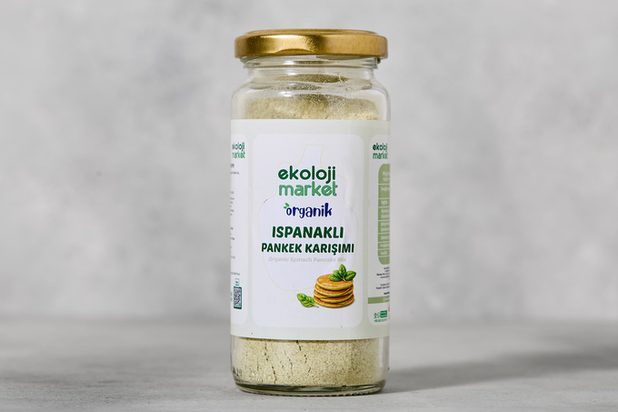 Organik Ispanaklı Pankek Karışımı 130 g