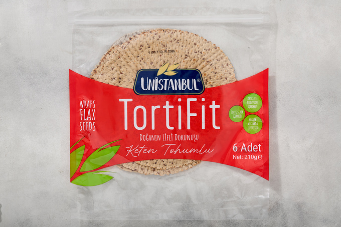 Keten Tohumlu Lavaş (Tortifit) 6'lı 210 g