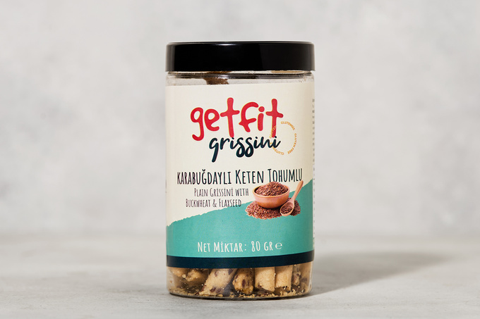 Grissini (Karabuğdaylı Keten Tohumlu) 80 g