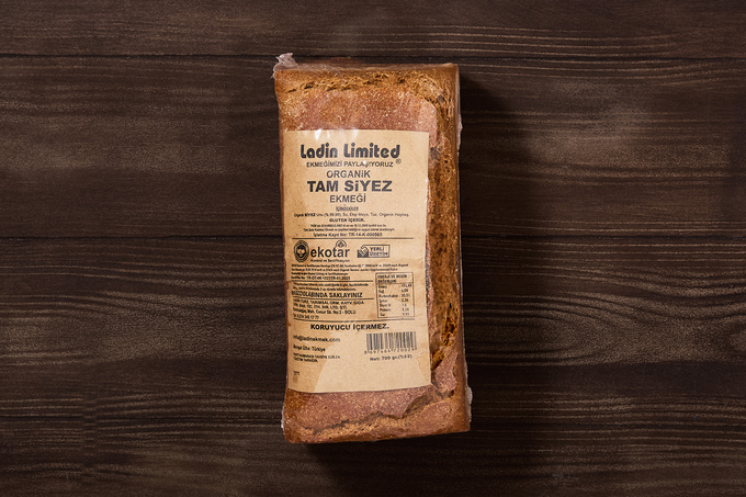 Organik Tam Siyez Ekmeği (Ekşi Mayalı) 700 g