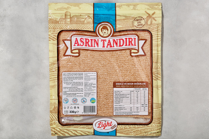 Lavaş (Tam Buğday ve Siyez Buğday Unlu & Ekşi Hamurlu) 10'lu 330 g