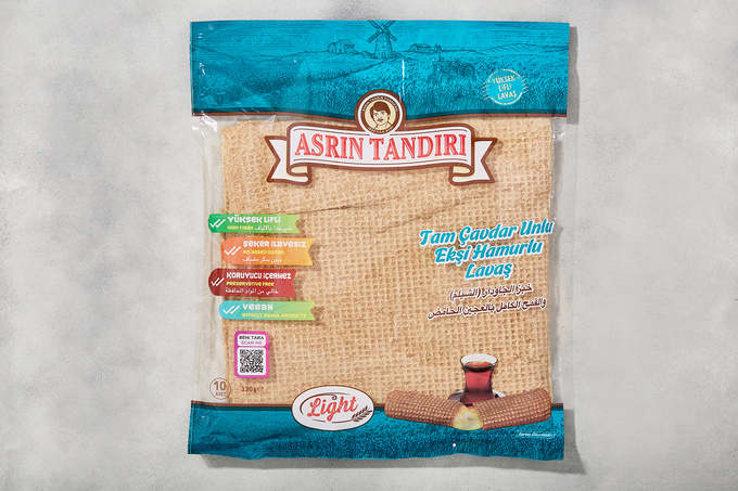 Lavaş (Ekşi Hamurlu & Çavdar Unlu) 10'lu 330 g