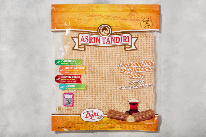 Lavaş (Tam Yulaf Unlu & Ekşi Hamurlu) 10'lu 330 g