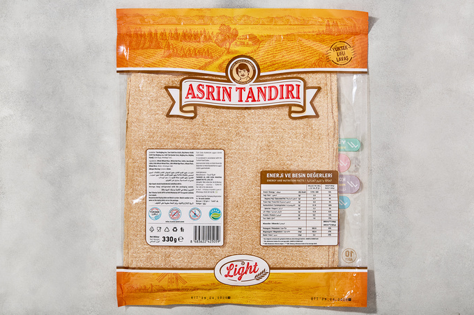 Lavaş (Tam Yulaf Unlu & Ekşi Hamurlu) 10'lu 330 g