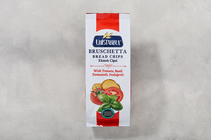 Bruschetta Domatesli, Fesleğenli Ekmek Cipsi 110 g