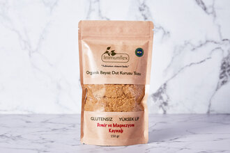 Organik Beyaz Dut Kurusu Tozu 150 gr