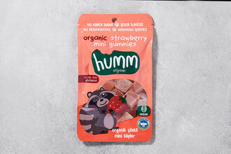 Organik Çilekli Mini Küpler Glütensiz 30 g