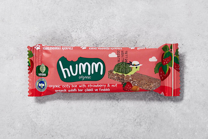 Organik Çilekli Bar 27 g