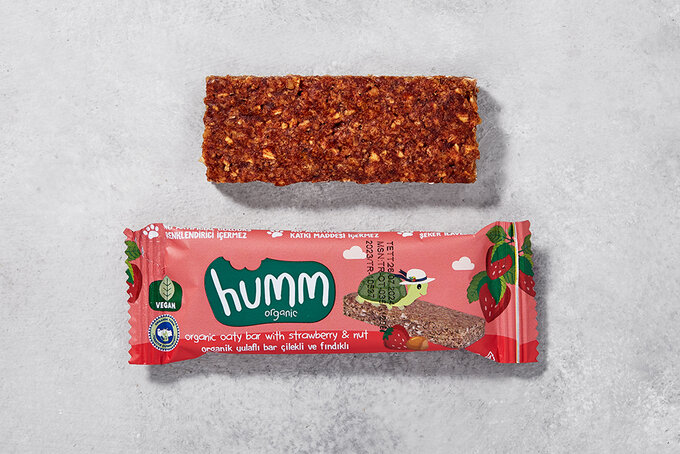 Organik Çilekli Bar 27 g