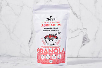 Bademli ve Çilekli Granola (Aşk Badem) 340 g