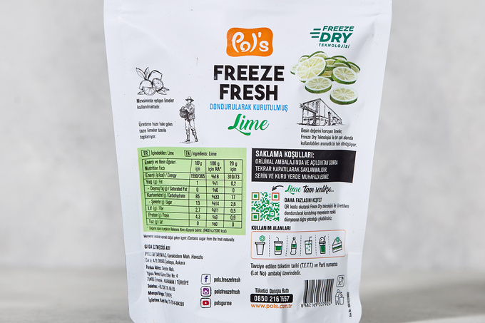 Freeze Fresh Tropikal Seri Lime 20 g
