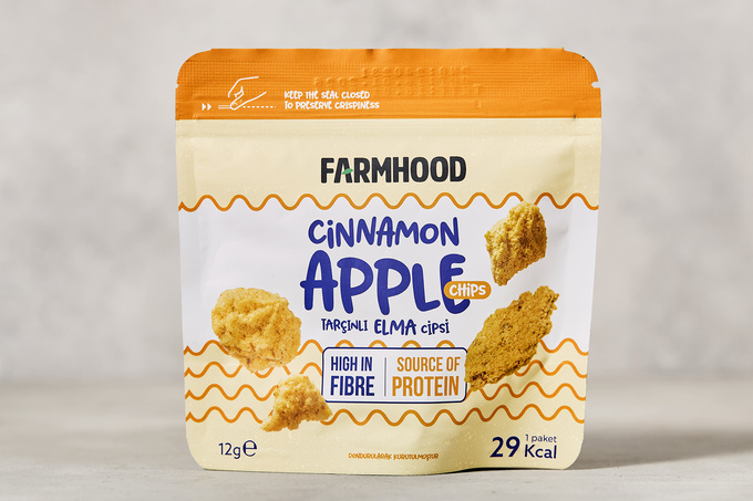 Freeze Dried Tarçınlı Elma Cipsi (Dondurularak Kurutulmuş) 12 g