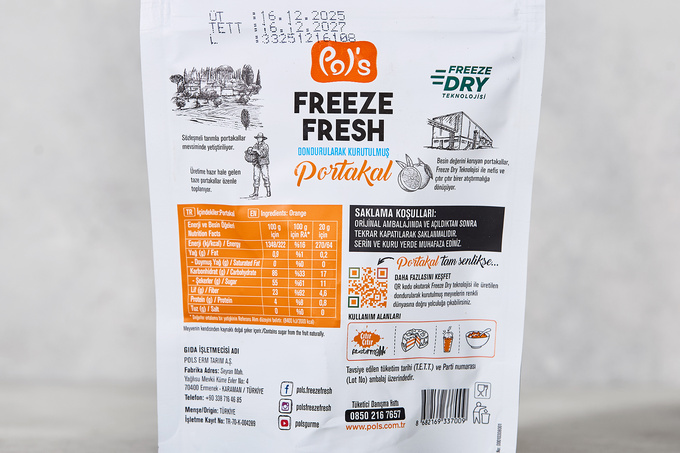Dilim Portakal (Kurutulmuş) 20 g