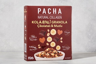 Doğal Kolajen & Protein Çikolata ve Muzlu Granola 300 g