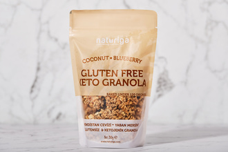 Glutensiz Ketojenik Granola Coconut Blueberry 250 g