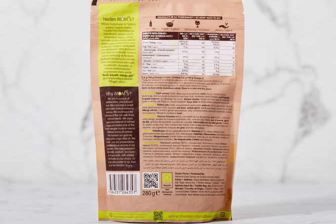 Muz & Cevizli Granola 280 g