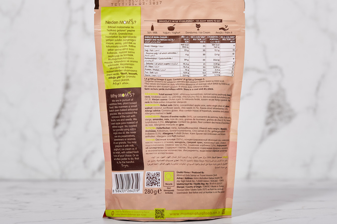 Granola (Çilekli & Chialı) 280 g