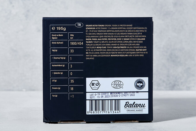 Organik Keten Tohumu 195 g