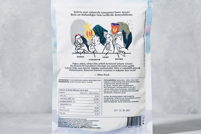 Filizlendirilmiş Kırmızı Mercimek Unu 250 g
