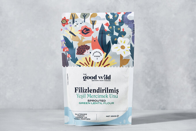 Filizlendirilmiş Yeşil Mercimek Unu 250 g