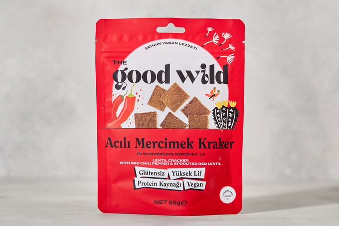 Acılı Mercimek Kraker 55 g
